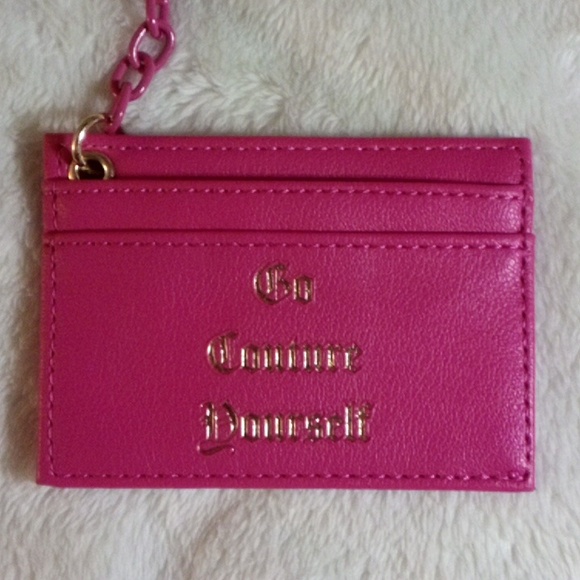 JUICY COUTURE GO COUTURE YOURSELF PINK WALLET SET! - Picture 4 of 16
